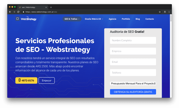 SEO Local - webstrategy