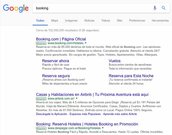 Ofertas Competitivas en AdWords
