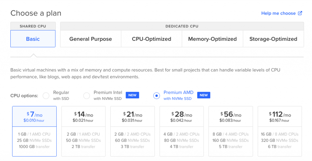 DigitalOcean Hosting