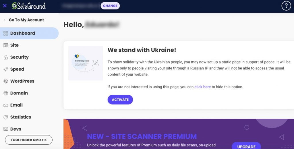 SiteGround Hosting
