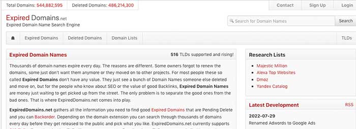 ExpiredDomains.net