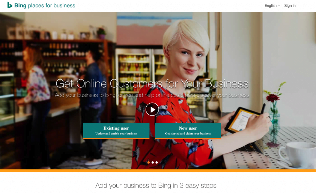 Bing Places for Business